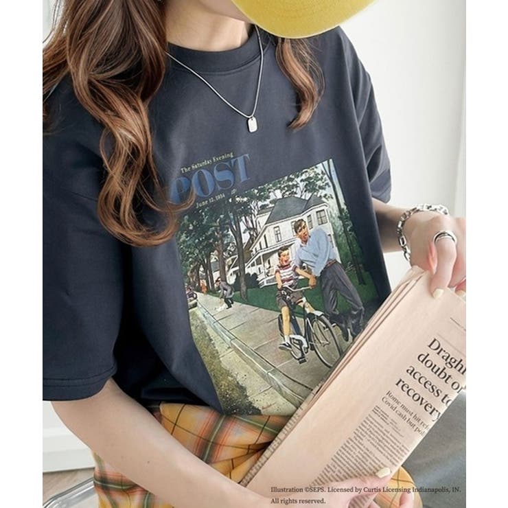 チャコール | ×クラシカルエルフ 別注グラフィックTシャツ | Classical Elf