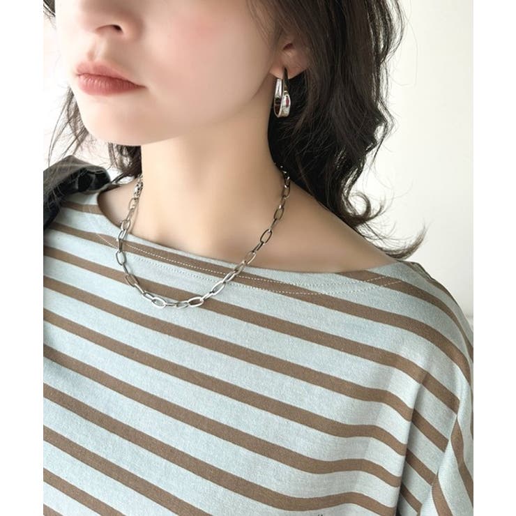 ラフにキマる大人スタイル。オーガニックコットン100%オーバーサイズパネルボーダ… | Classical Elf  | 詳細画像50 