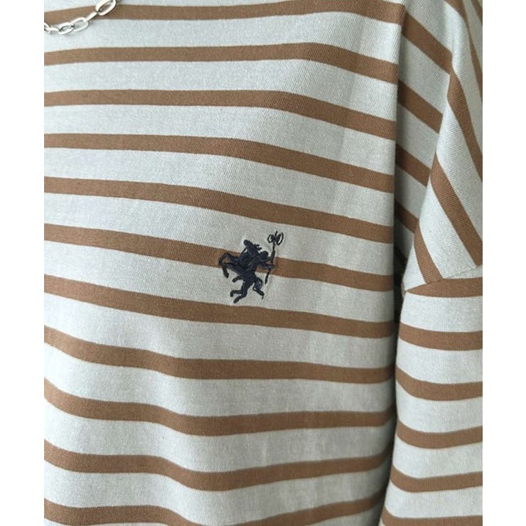 ラフにキマる大人スタイル。オーガニックコットン100%オーバーサイズパネルボーダ… | Classical Elf  | 詳細画像51 