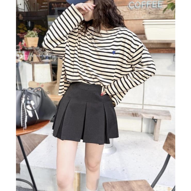 快適な着心地と洗練されたデザインが魅力。オーガニックコットンパネル ボーダーTシ… | Classical Elf  | 詳細画像12 