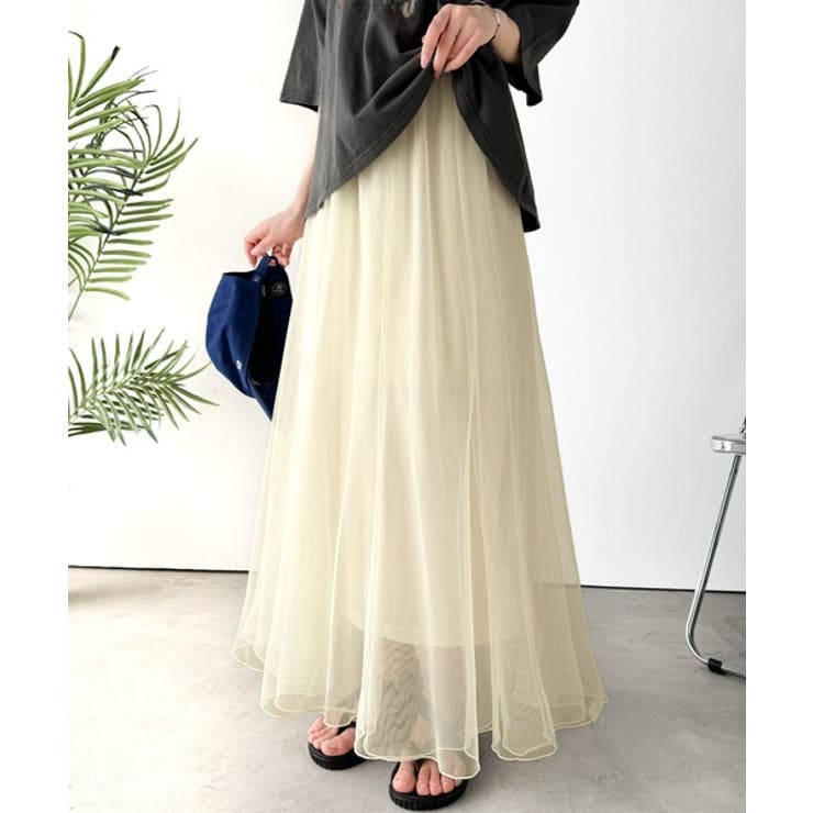 優雅さ際立つ主役級。大人のマーメイドダブルチュールスカート（ロング丈） | Classical Elf  | 詳細画像17 