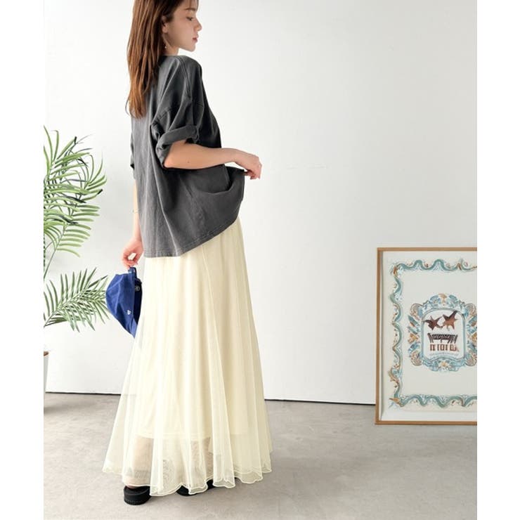 優雅さ際立つ主役級。大人のマーメイドダブルチュールスカート（ロング丈） | Classical Elf  | 詳細画像18 