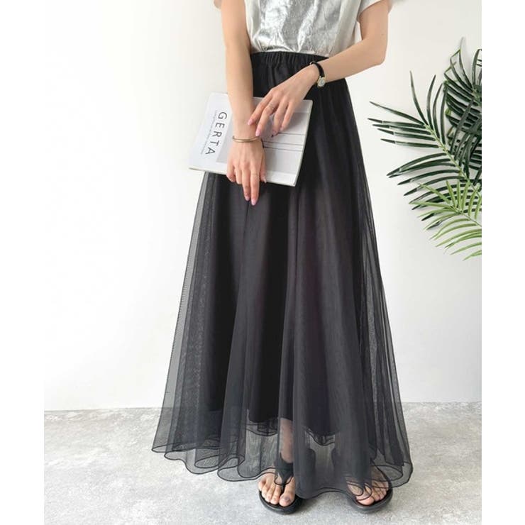 優雅さ際立つ主役級。大人のマーメイドダブルチュールスカート（ロング丈） | Classical Elf  | 詳細画像23 