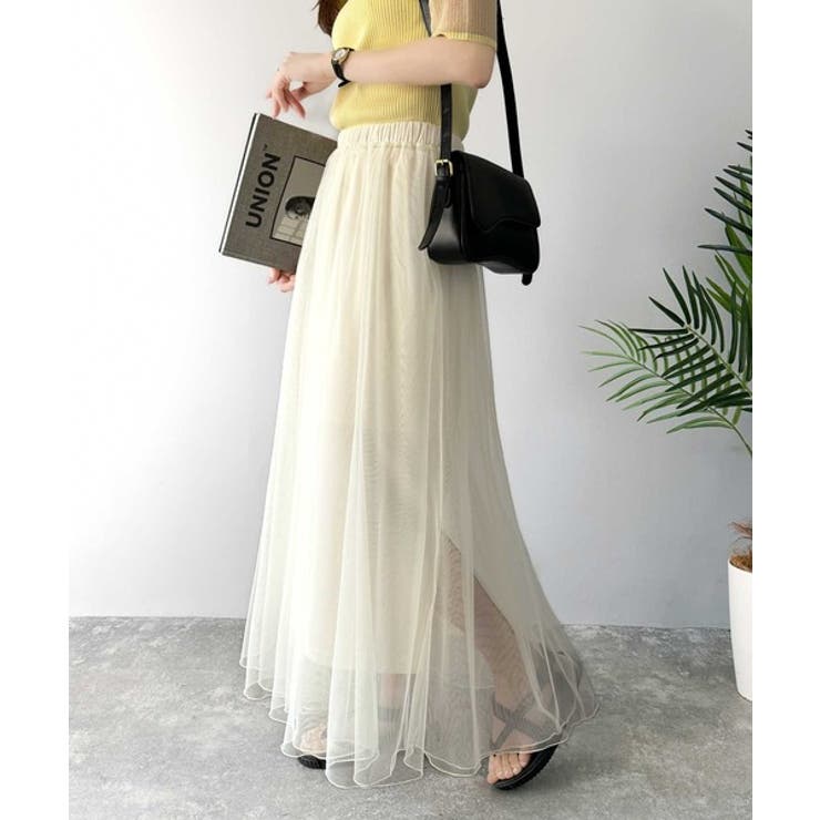 優雅さ際立つ主役級。大人のマーメイドダブルチュールスカート（ロング丈） | Classical Elf  | 詳細画像14 