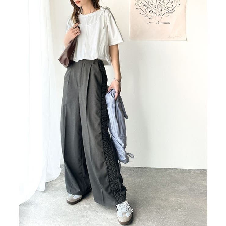 綿100％が嬉しい♪上級見えマルチウェイ重ね着風カットソー[品番