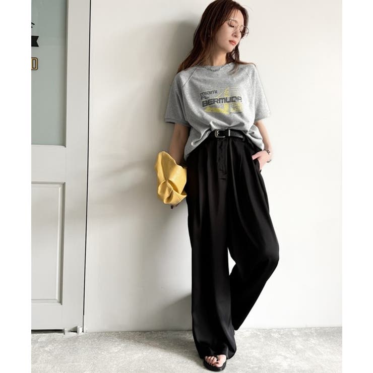 こなれカジュアルの新定番。前後2wayヴィンテージ風グラフィックプリント裏毛スウ… | Classical Elf  | 詳細画像12 