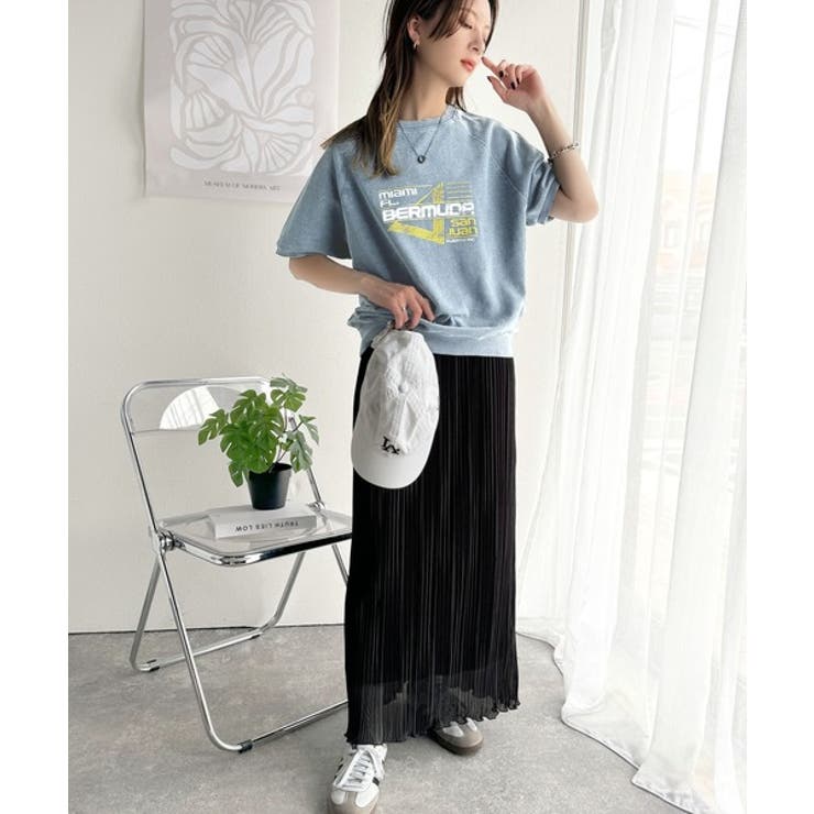 こなれカジュアルの新定番。前後2wayヴィンテージ風グラフィックプリント裏毛スウ… | Classical Elf  | 詳細画像35 