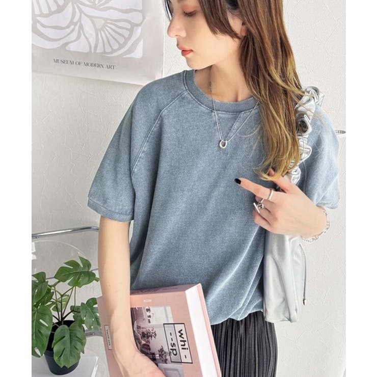 こなれカジュアルの新定番。前後2wayヴィンテージ風グラフィックプリント裏毛スウ… | Classical Elf  | 詳細画像36 