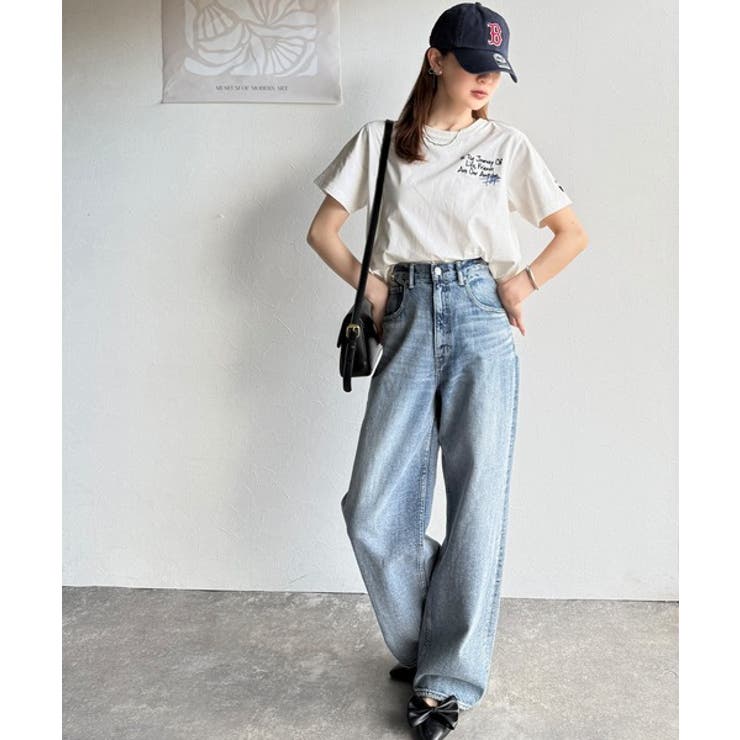 アートのように刺繍が映える。オーガニックコットン100%らくがき風刺繍 無地＆ボ… | Classical Elf  | 詳細画像5 