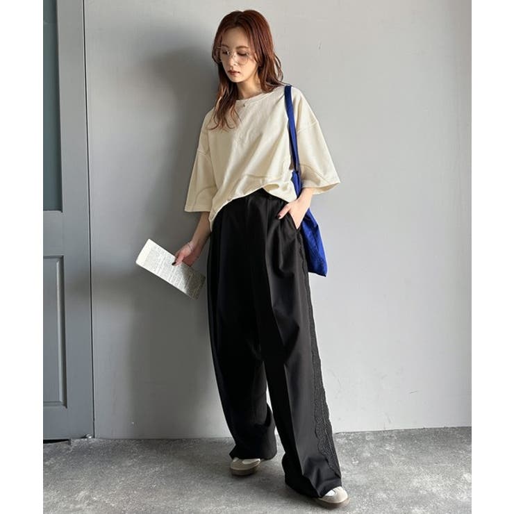 立体感のある刺繍がトレンドムード。paeanバック ウェーブコード刺繍 BIG刺繍 | Classical Elf  | 詳細画像9 