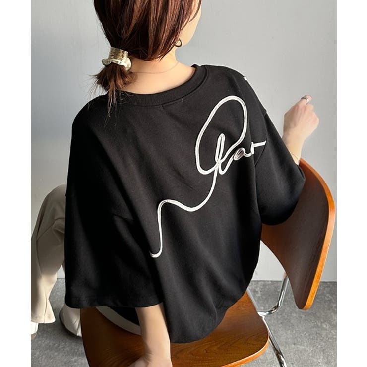 立体感のある刺繍がトレンドムード。paeanバック ウェーブコード刺繍 BIG刺繍 | Classical Elf  | 詳細画像11 