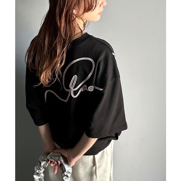 立体感のある刺繍がトレンドムード。paeanバック ウェーブコード刺繍 BIG刺繍 | Classical Elf  | 詳細画像12 