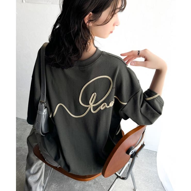 立体感のある刺繍がトレンドムード。paeanバック ウェーブコード刺繍 BIG刺繍 | Classical Elf  | 詳細画像19 