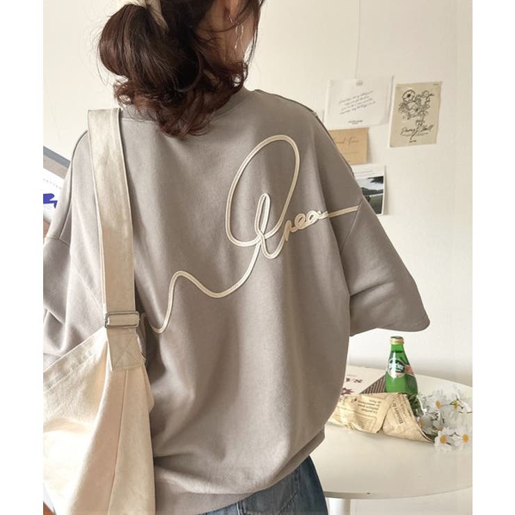 立体感のある刺繍がトレンドムード。paeanバック ウェーブコード刺繍 BIG刺繍 | Classical Elf  | 詳細画像30 