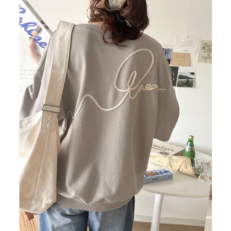 立体感のある刺繍がトレンドムード。paeanバック ウェーブコード刺繍 BIG刺繍 | Classical Elf  | 詳細画像36 