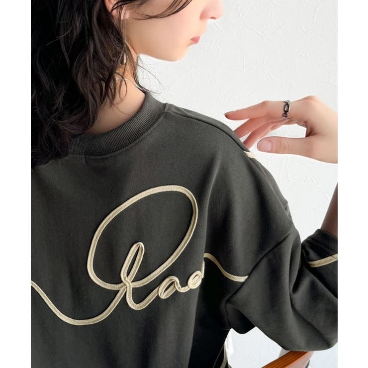 立体感のある刺繍がトレンドムード。paeanバック ウェーブコード刺繍 BIG刺繍 | Classical Elf  | 詳細画像40 