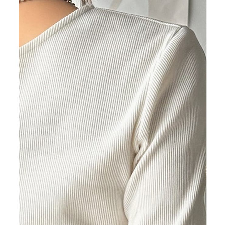 おしゃれ感を格上げ。綿100％前後2wayシルバーホック使いカーディガントップス… | Classical Elf  | 詳細画像67 