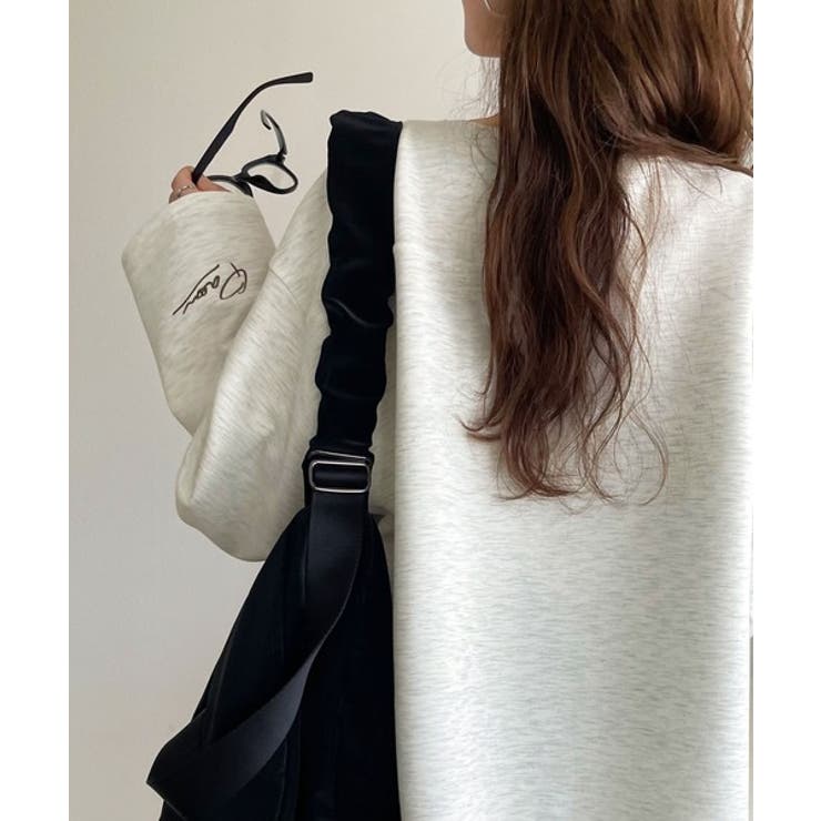 滑らか＆艶やか。ダンボールボートネック袖刺繍ロンT（長袖） | Classical Elf  | 詳細画像29 