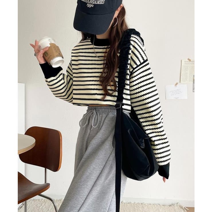 立体感のある太リブで上品映え。太リブニット | Classical Elf  | 詳細画像6 