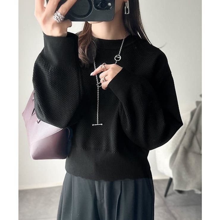 立体感のある太リブで上品映え。太リブニット | Classical Elf  | 詳細画像14 