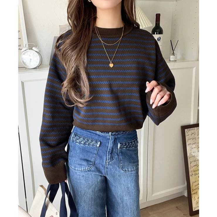 立体感のある太リブで上品映え。太リブニット | Classical Elf  | 詳細画像25 