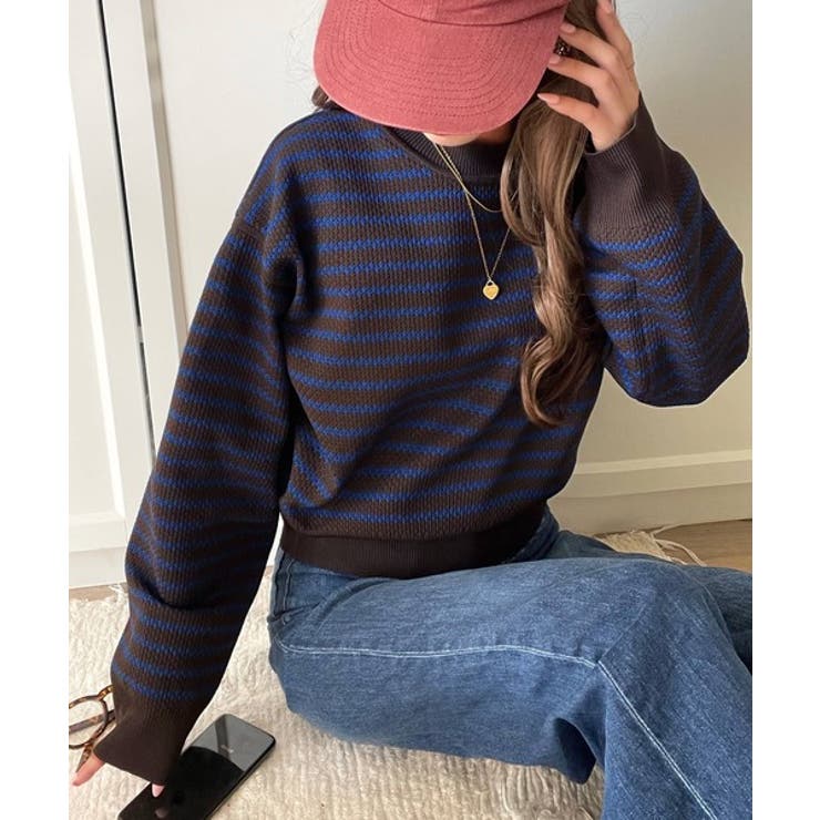 立体感のある太リブで上品映え。太リブニット | Classical Elf  | 詳細画像26 