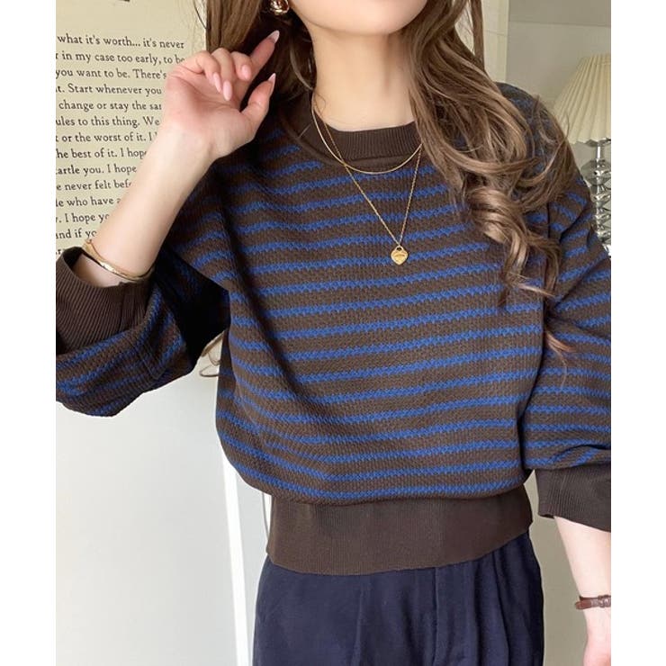 立体感のある太リブで上品映え。太リブニット | Classical Elf  | 詳細画像27 