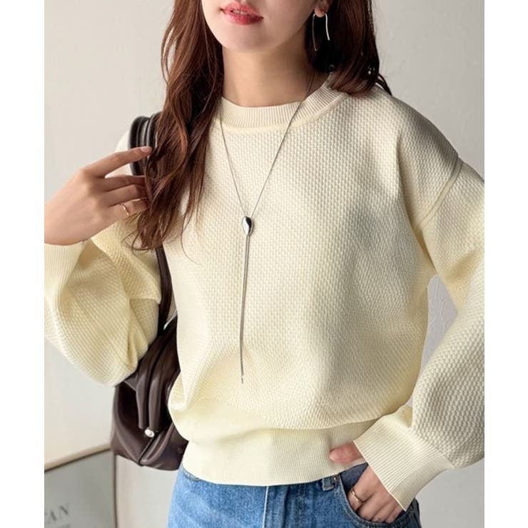 立体感のある太リブで上品映え。太リブニット | Classical Elf  | 詳細画像1 