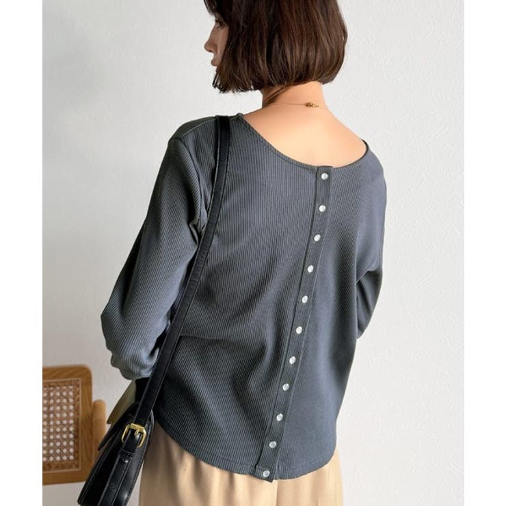 前後2wayドットボタンRIBカーディガン | Classical Elf  | 詳細画像41 