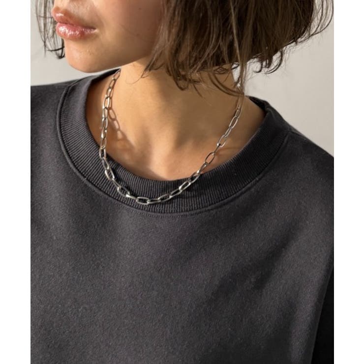 袖先のさりげない刺繍がアクセント。サインロゴ刺繍裏起毛スウェット | Classical Elf  | 詳細画像36 