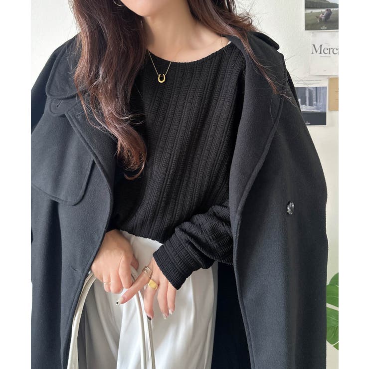 ゆったりシルエットでこなれ感をプラス。フクレジャガードトップス（長袖） | Classical Elf  | 詳細画像16 