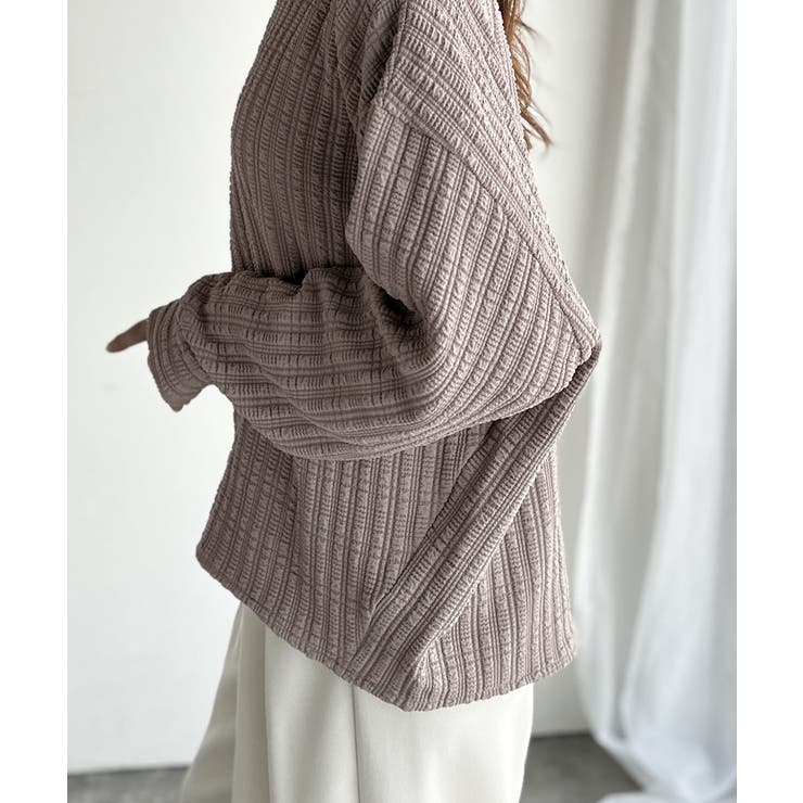 ゆったりシルエットでこなれ感をプラス。フクレジャガードトップス（長袖） | Classical Elf  | 詳細画像47 