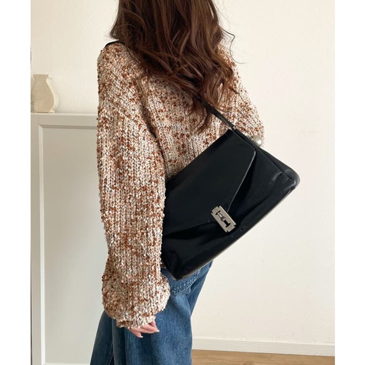 はじける彩りに、一目惚れ。カラフルネップヤーンニット（長袖） | Classical Elf  | 詳細画像15 