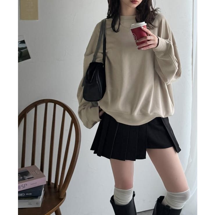 大人カジュアルに最適解。サイン刺繍裏毛スウェット | Classical Elf  | 詳細画像24 