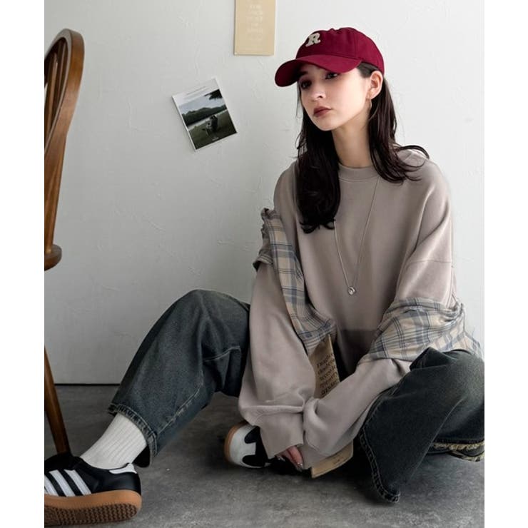 大人カジュアルに最適解。サイン刺繍裏毛スウェット | Classical Elf  | 詳細画像26 