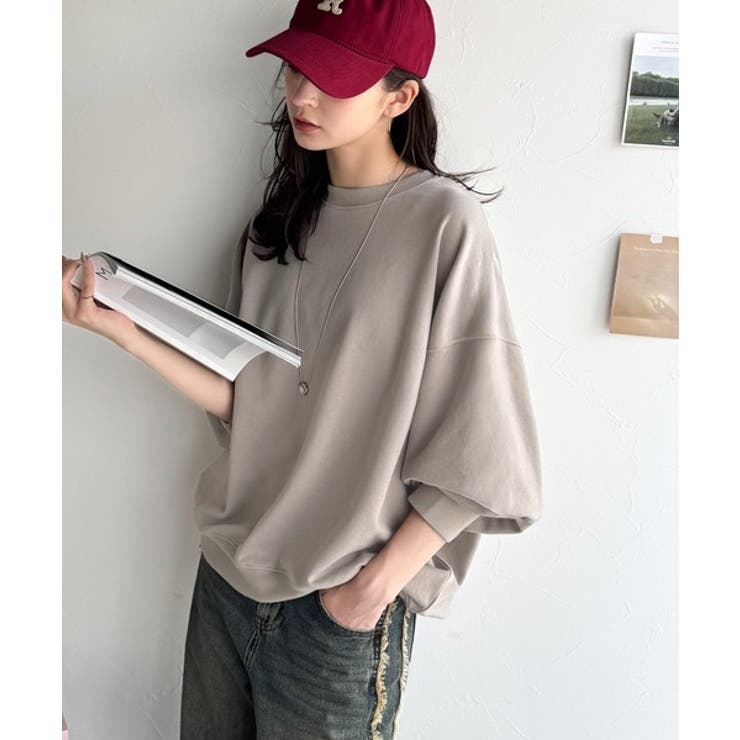 大人カジュアルに最適解。サイン刺繍裏毛スウェット | Classical Elf  | 詳細画像27 