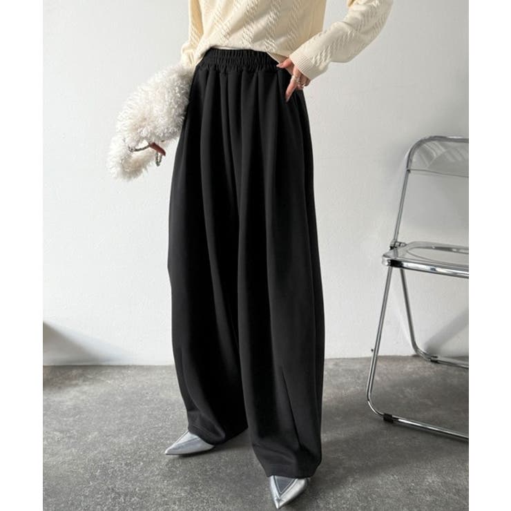 シンプルコーデに動きをプラス♪ダンボールイージーカーブパンツ | Classical Elf  | 詳細画像5 