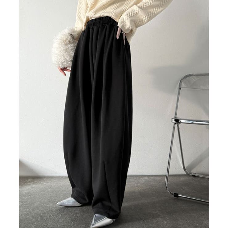 シンプルコーデに動きをプラス♪ダンボールイージーカーブパンツ | Classical Elf  | 詳細画像7 