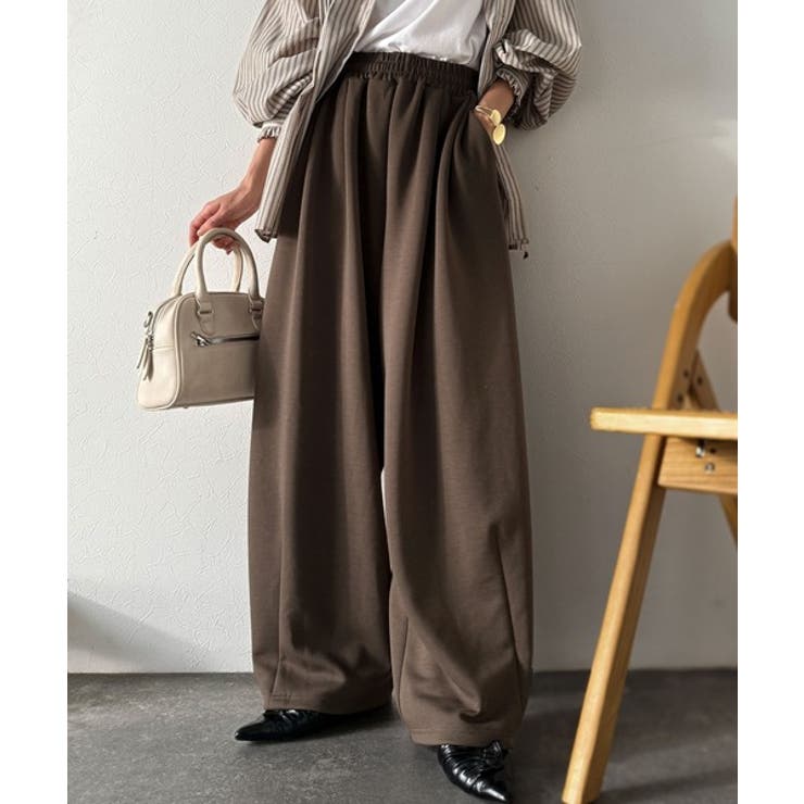 シンプルコーデに動きをプラス♪ダンボールイージーカーブパンツ | Classical Elf  | 詳細画像16 