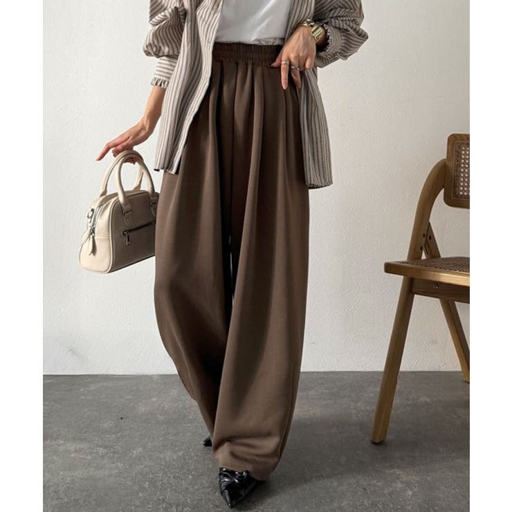 シンプルコーデに動きをプラス♪ダンボールイージーカーブパンツ | Classical Elf  | 詳細画像20 