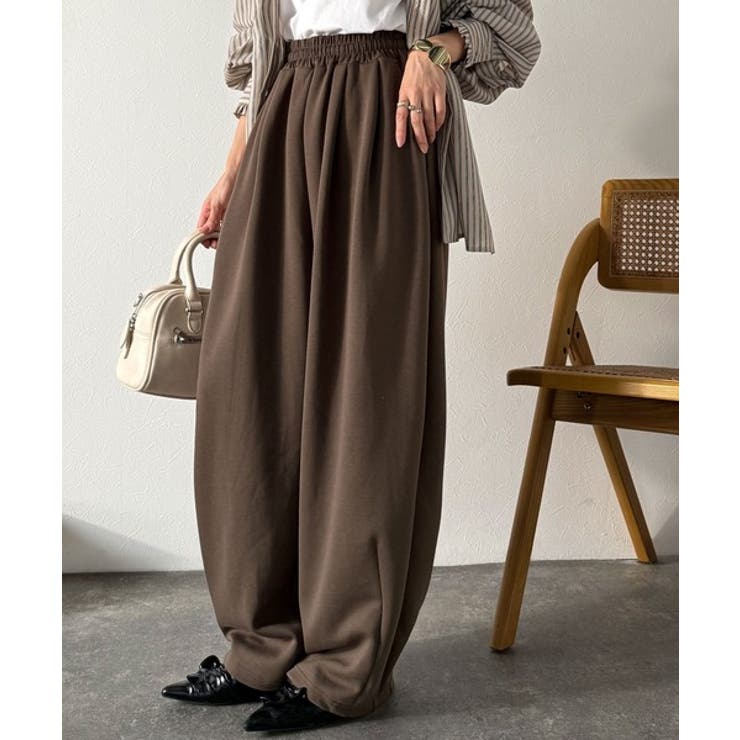 シンプルコーデに動きをプラス♪ダンボールイージーカーブパンツ | Classical Elf  | 詳細画像21 