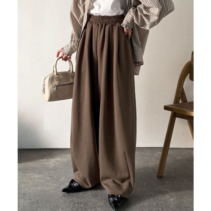 シンプルコーデに動きをプラス♪ダンボールイージーカーブパンツ | Classical Elf  | 詳細画像22 