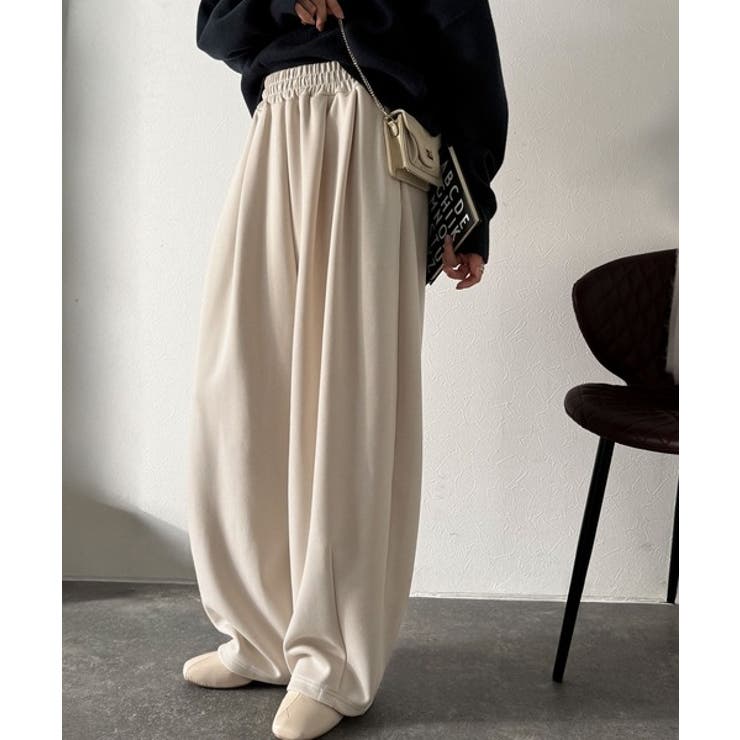 シンプルコーデに動きをプラス♪ダンボールイージーカーブパンツ | Classical Elf  | 詳細画像24 