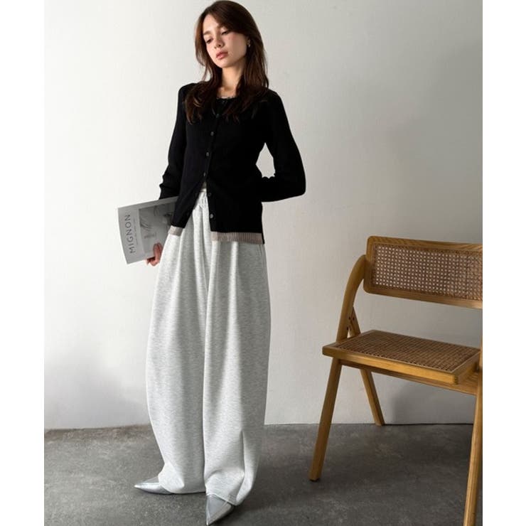 シンプルコーデに動きをプラス♪ダンボールイージーカーブパンツ | Classical Elf  | 詳細画像31 