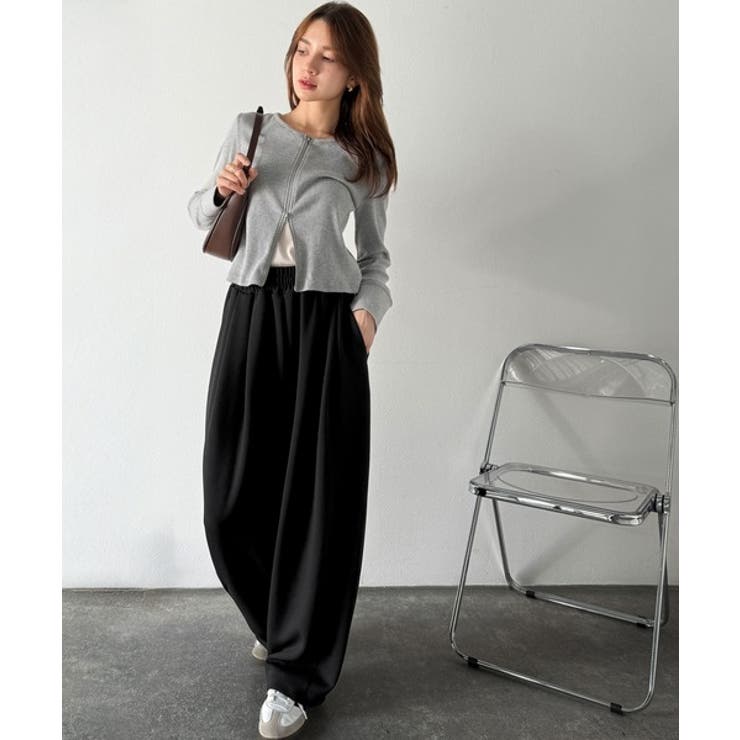 シンプルコーデに動きをプラス♪ダンボールイージーカーブパンツ | Classical Elf  | 詳細画像3 