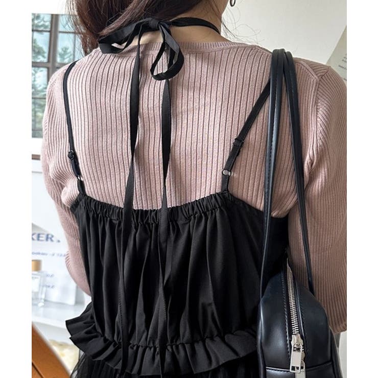 褒められワンピ♪マルチwayニット×チュールワンピースセット（セットアイテム） | Classical Elf  | 詳細画像23 