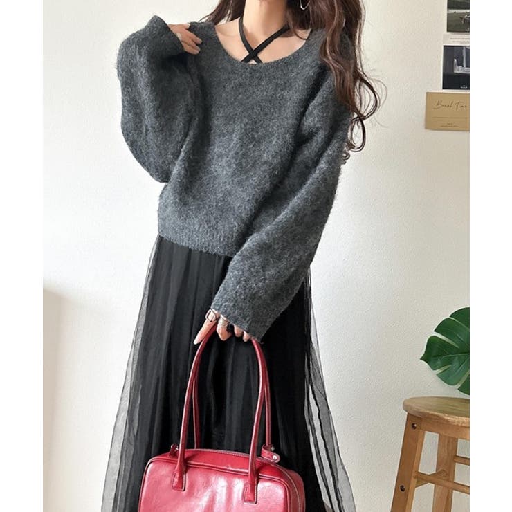 褒められワンピ♪マルチwayニット×チュールワンピースセット（セットアイテム） | Classical Elf  | 詳細画像26 