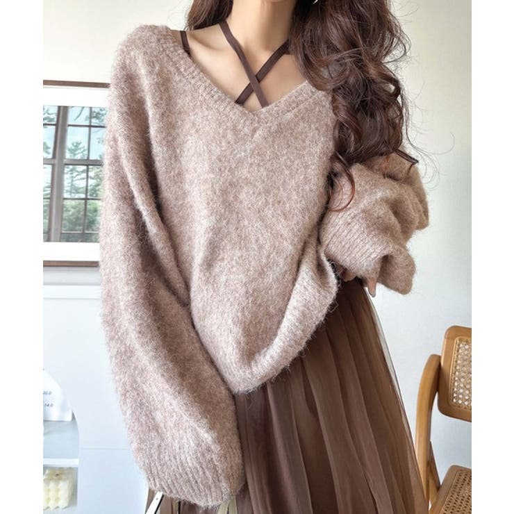 褒められワンピ♪マルチwayニット×チュールワンピースセット（セットアイテム） | Classical Elf  | 詳細画像35 