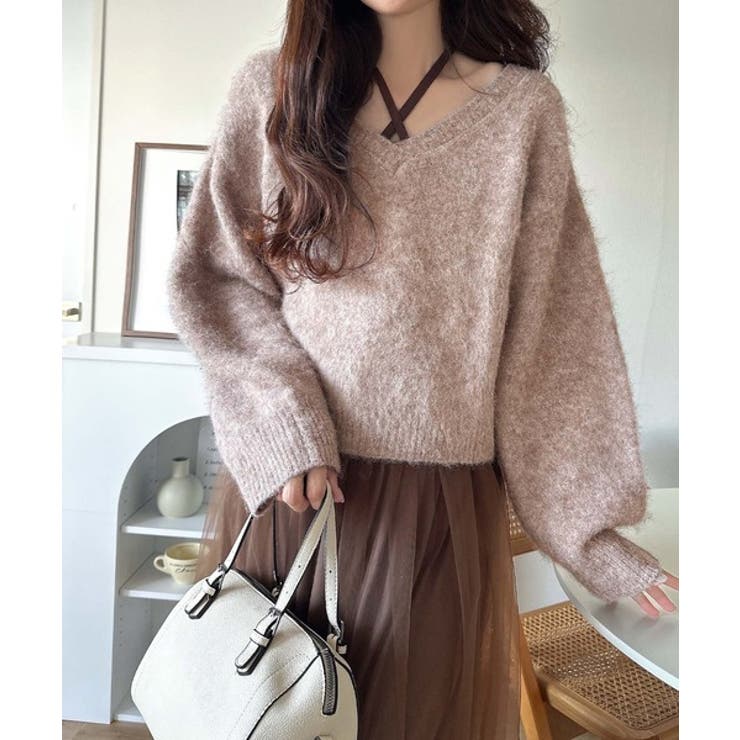 褒められワンピ♪マルチwayニット×チュールワンピースセット（セットアイテム） | Classical Elf  | 詳細画像46 