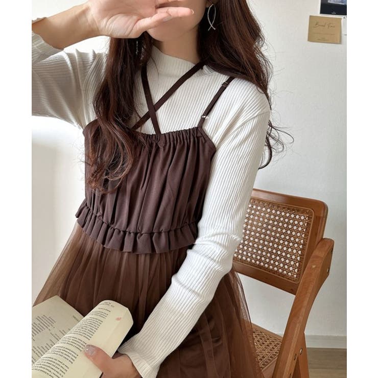 褒められワンピ♪マルチwayニット×チュールワンピースセット（セットアイテム） | Classical Elf  | 詳細画像47 